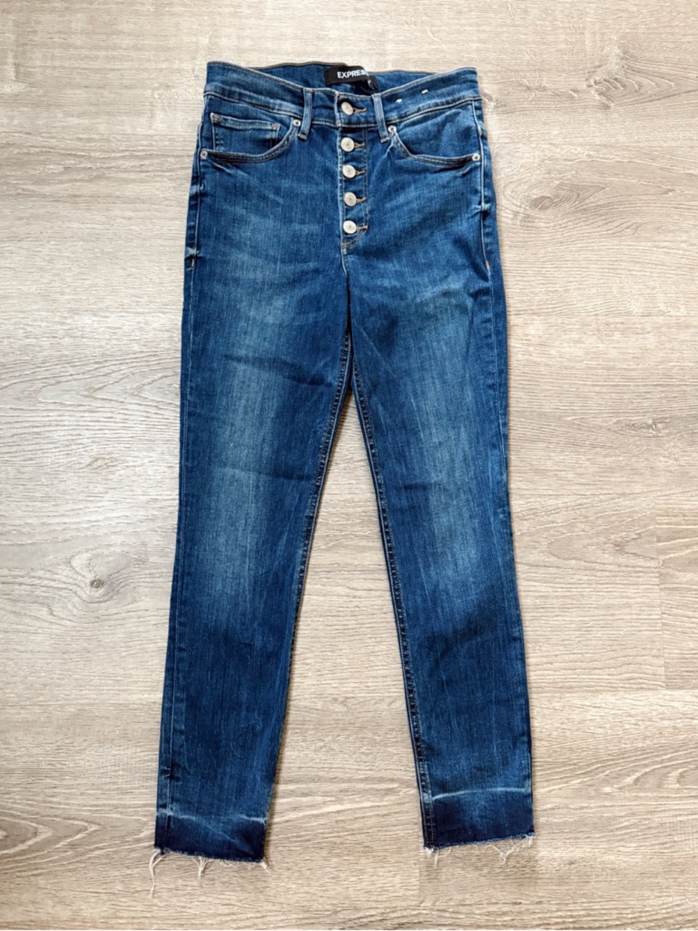•EXPRESS• HIGH RISE CROPPED LEGGING JEANS